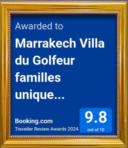 Marrakech Villa Du Golfeur Familles Uniquement 마라케시 외부 사진