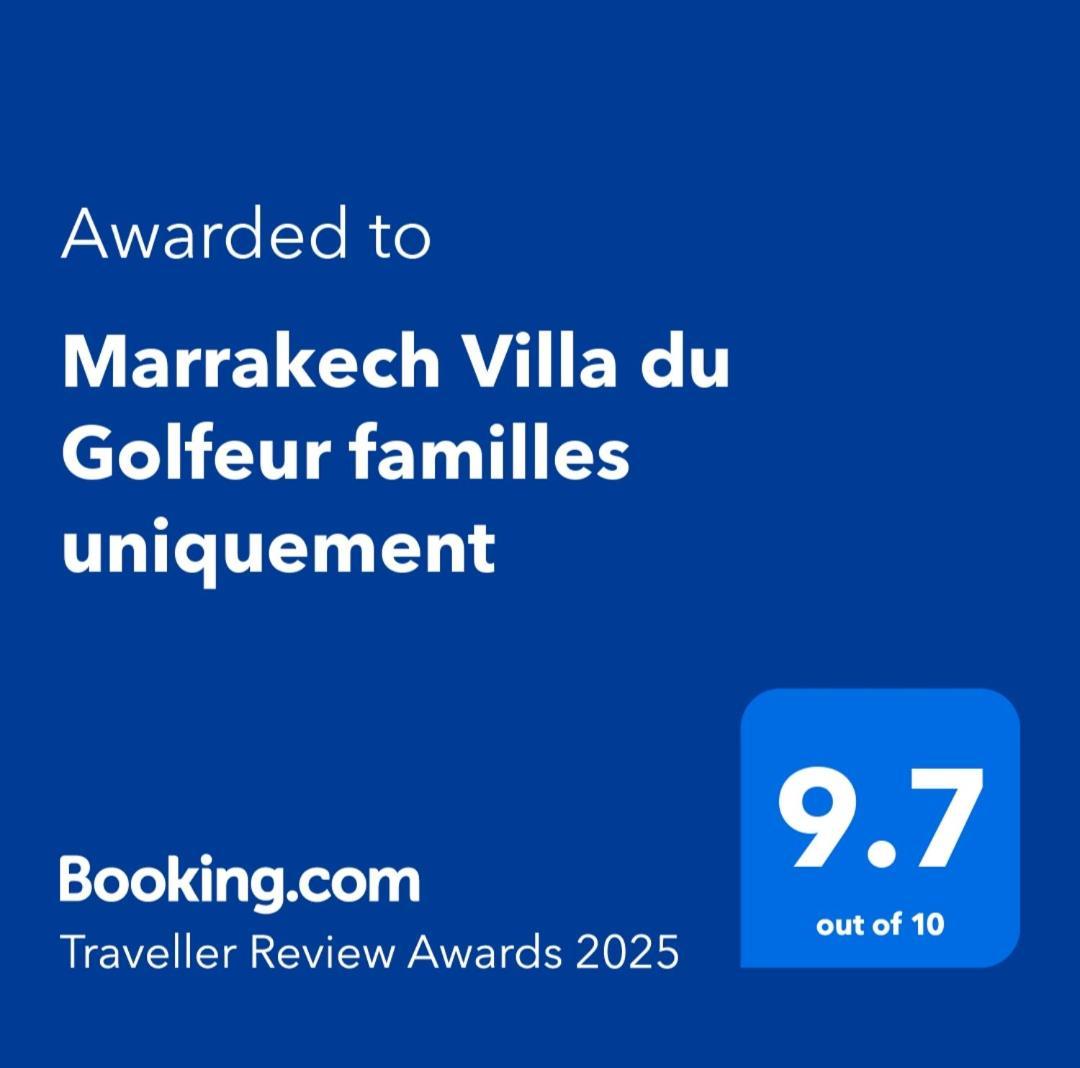 Marrakech Villa Du Golfeur Familles Uniquement 마라케시 외부 사진